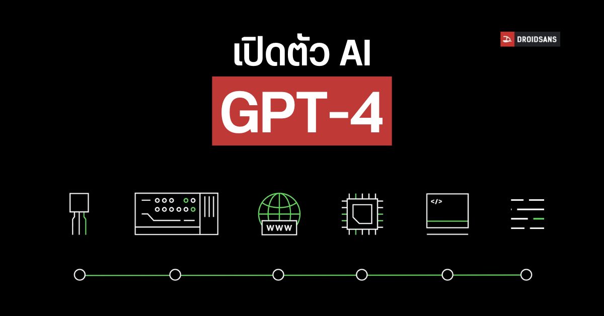 เปิดตัว GPT-4 เอไอเจนใหม่ล่าสุดจาก OpenAI ฉลาดกว่าเดิมมาก ดูภาพเป็นแล้ว