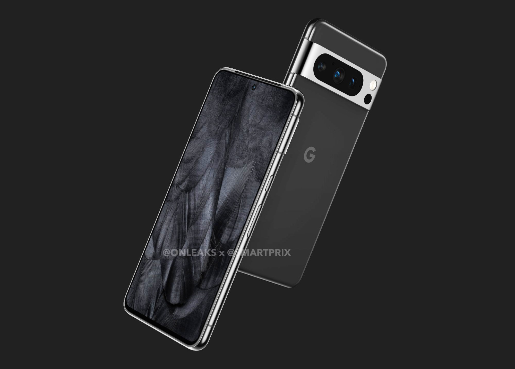 Google Pixel 8 Series หลุดภาพเรนเดอร์ตัวเครื่อง มุมเครื่องเหลี่ยมน้อยลง จอโค้งน้อยกว่าเดิม