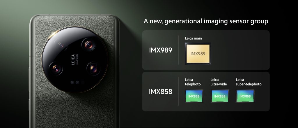 Xiaomi 13 Ultra Camera Sensors