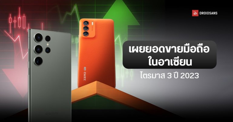 มือถือ Samsung ยอดขายในอาเซียนร่วงกว่า 26% ฟาก TECNO / Infinix โตโดด 69% ในไตรมาส 3 ปี 2023
