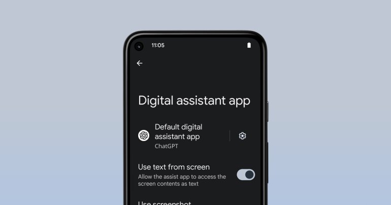 ChatGPT บน Android จะตั้งค่าเป็นผู้ช่วยอัจฉริยะแทน Google Assistant ได้ในเร็ว ๆ นี้