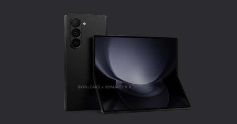 Samsung Galaxy Z Fold6 หลุดเรนเดอร์แรกแล้ว ปรับดีไซน์ใหม่ เครื่องเหลี่ยมขึ้น จอกว้างกว่าเดิม