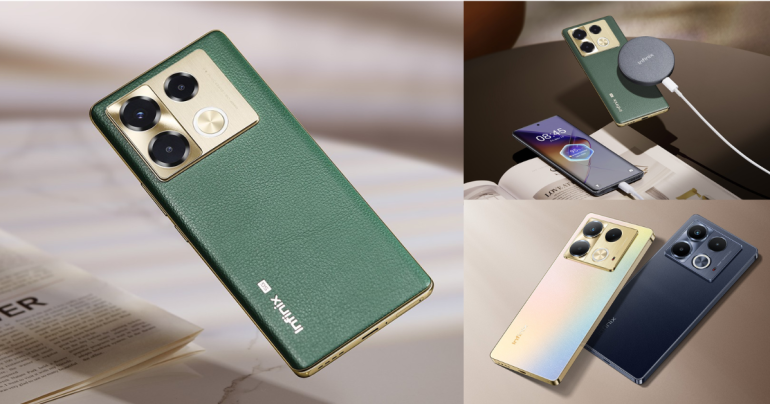 สเปค Infinix NOTE 40 / NOTE 40 Pro / NOTE 40 Pro 5G / NOTE 40 Pro+ 5G เด่นเรื่องชาร์จไว มีไฟ AI Halo