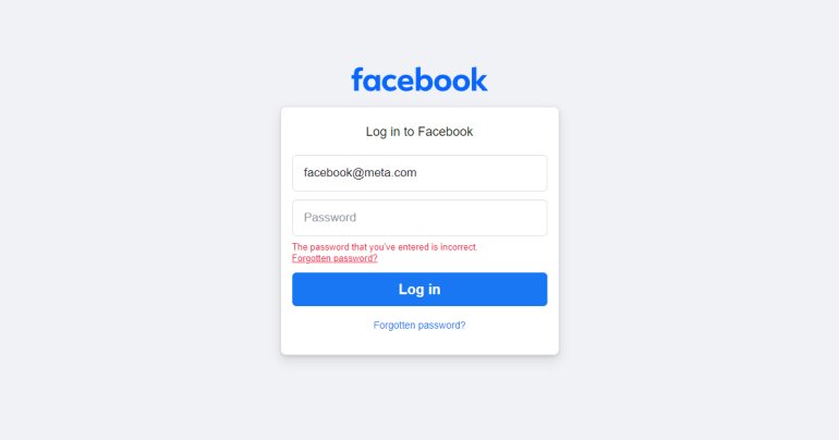 Facebook และ Instagram ล่มทั่วโลก แจ้งรหัสผิด ล็อกอินไม่ได้ TikTok ก็ล่มไปครู่หนึ่ง (ตอนนี้ปกติแล้ว)