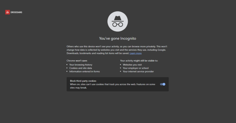 Google ยอมทำลายข้อมูลที่เก็บจากการใช้งานบนโหมด Incognito (โหมดไม่ระบุตัวตน) บน Chrome เพื่อยุติคดีความ