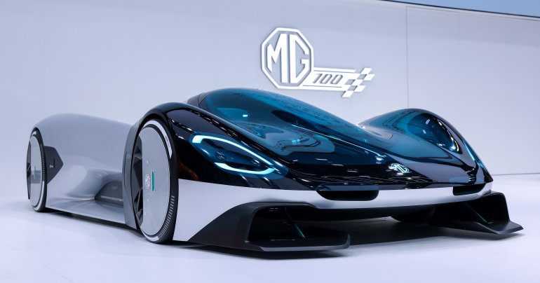 MG เผยโฉม MG EXE 181 รถต้นแบบสุดล้ำครั้งแรก ความเร็วสูงสุดถึง 415 กม./ชม. ทยาน 0-100 กม./ชม. ไม่ถึง 1 วินาที