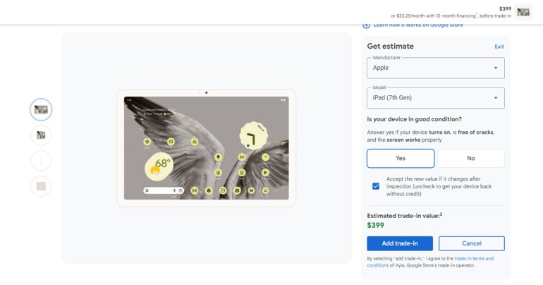 Google อัดโปรแรง เก่าแลกใหม่ เอา iPad รุ่นเก่ามาเทรดอิน เป็นส่วนลด Pixel Tablet ได้สูงสุด 100%