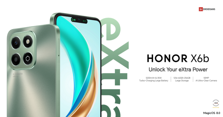 เปิดตัว HONOR X6b มือถือแบตใหญ่ ให้มาจุก ๆ 5,200 mAh ชาร์จไว 35W กล้องหลัก 50MP เข้าขายไทยด้วย