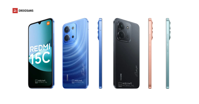 หลุดดีไซน์และสเปค Redmi 15C ก่อนเปิดตัวเร็วๆ นี้ ชิปเซ็ต Helio G81 แบตเตอรี่ 6,000mAh ชาร์จเร็ว 33W