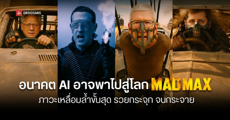นักเศรษฐศาสตร์เตือน AI กำลังเปลี่ยนโลก แต่ปลายทางอาจเป็น Mad Max ไม่ใช่ Wall‑E