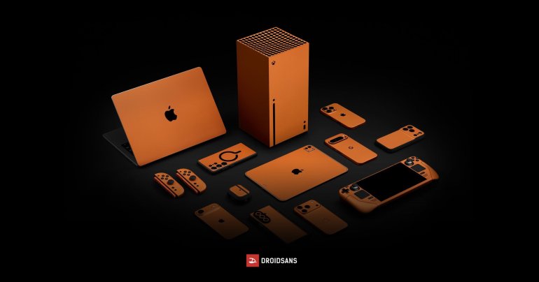 dbrand เปิดตัวเคสซีรีส์ใหม่ให้ผู้ใช้ Android สัมผัสประสบการณ์ Cosmic Orange มีตั้งแต่เคสมือถือยันเคสคอนโซล