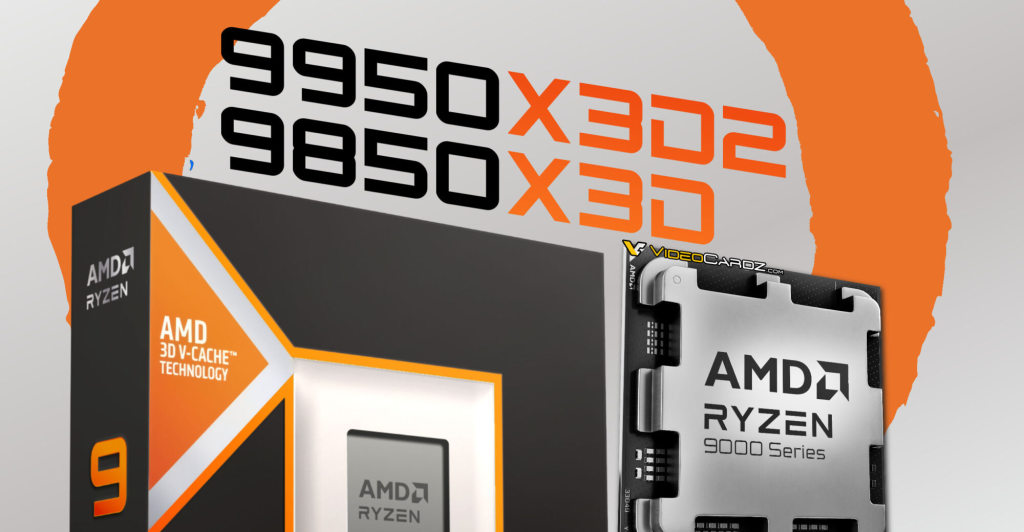 AMD อาจเปิดตัว Ryzen 9 9950X3D2 ซีพียูเดสก์ท็อปสุดแรง รุ่นอัปเกรด เพิ่ม 3D V-Cache ทั้งสอง CCD รวม 192MB