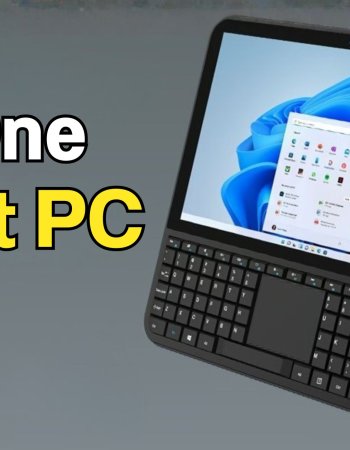 OmniOne Pocket PC คอมจิ๋วสุดตอบโจทย์สายพกพา มากับหน้าจอกับคีย์บอร์ดฝังบนตัวเครื่อง