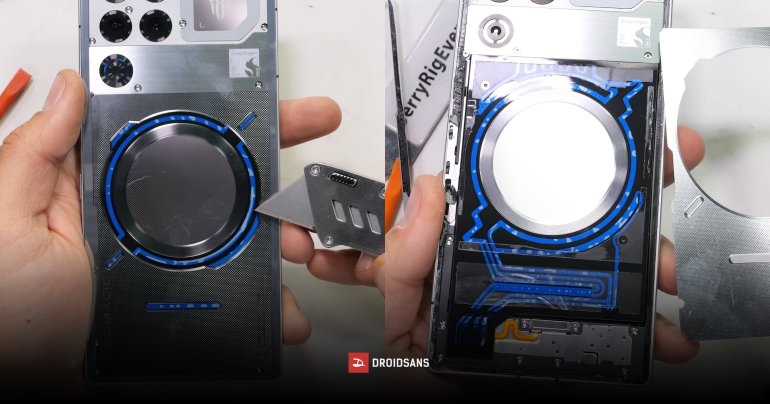 JerryRigEverything ชำแหละดูไส้ใน REDMAGIC 11 Pro ชุดน้ำระบายความร้อนสรุปแล้วมีจริงมั้ย