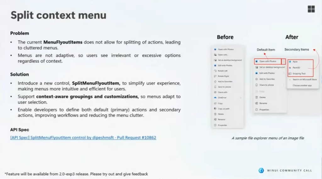 Microsoft เตรียมปรับดีไซน์เมนูคลิกขวา (Context Menu) บน Windows 11 ให้ใช้ง่ายและตอบสนองไวกว่าเดิม