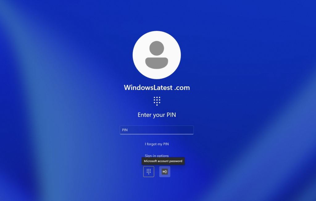 Windows 11 เจอบั๊กปุ่ม Login ด้วย Password หาย Microsoft บอกไม่ได้หาย แต่ต้องเอาเมาส์ไปชี้ ถึงจะเจอปุ่ม