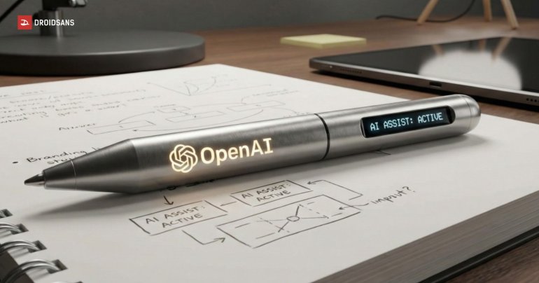 ปากกา AI อัจฉริยะ อาจเป็นอุปกรณ์ชิ้นแรกของ OpenAI x Jonathan Ive