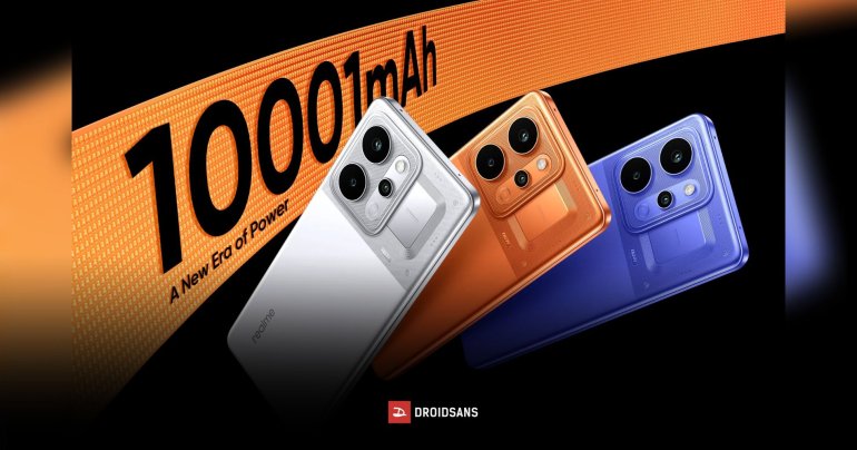 เปิดตัว realme P4 Power แบตเยอะ 10,001mAh ชาร์จเร็ว 80W ใช้นาน 8 ปี แบตไม่เสื่อม