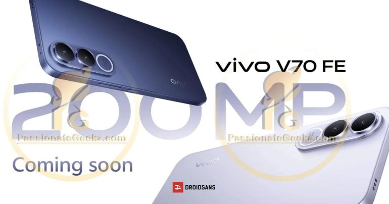 vivo V70 FE จัดเต็มสเปคกล้องหลัก 200MP แบตอึดกว่าเรือธง Android 16 เวอร์ชันล่าสุด