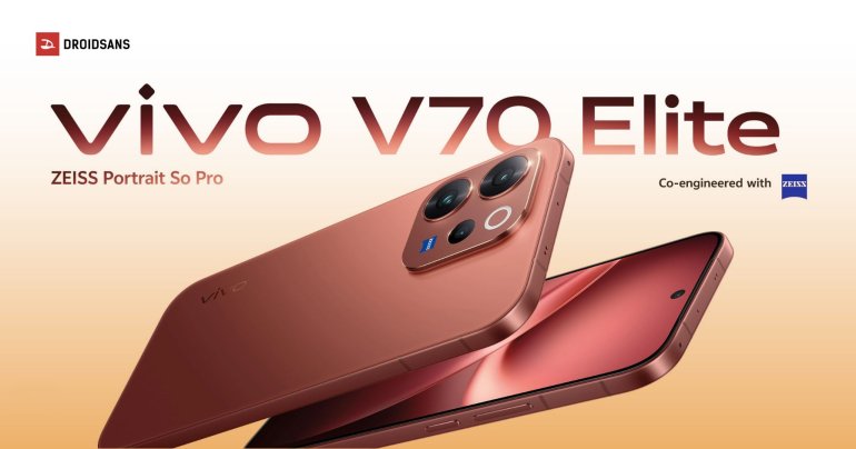 เปิดตัว vivo V70 และ V70 Elite แบตเยอะ 6,500mAh ชิป Snapdragon กล้องเลนส์ ZEISS