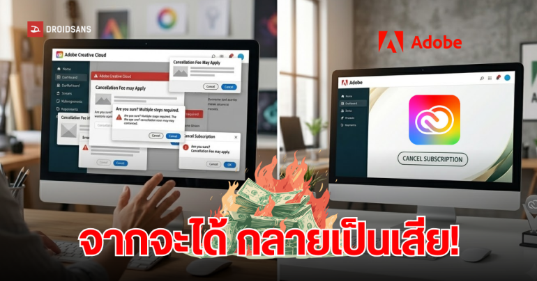 สรุปดราม่า Adobe ยอมจ่าย 5,000 ล้าน เซ่นปม ‘ยกเลิกสมาชิกยาก’ พร้อมวิธีรับชดเชย