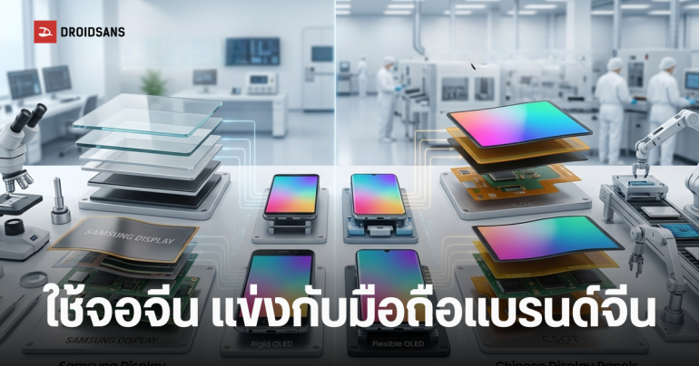 Samsung ปรับกลยุทธ์ สั่งจอ OLED จากจีน เพื่อใช้ในมือถือระดับกลาง หวังคุมต้นทุน สู้ศึกสมาร์ทโฟนปี 2026