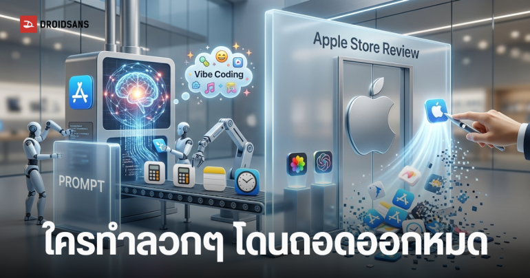 Apple เข้ม แอปสาย Vibe Coding คุณภาพต่ำ โดนถอดออกจาก App Store เพียบ