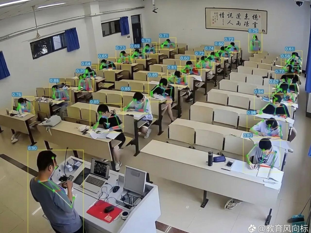 จีนเริ่มใช้กล้อง AI สอดส่อง วิเคราะห์พฤติกรรมเด็กและครูในห้องเรียน