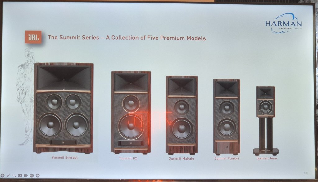 เปิดตัว JBL Summit Series ในไทย ลำโพง Hi-End รุ่น Summit Everest ค่าตัว 6 ล้านบาทต่อคู่